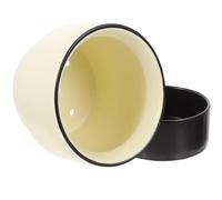 OFFSCH Porta-Utensilios de Cocina de Cerámica Gran Capacidad y Escurridor para Cubiertos y Utensilios en Encimera