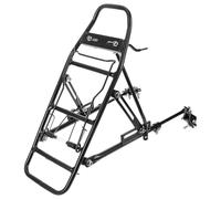 OFFSCH Portabultos Trasero para Bicicleta de Montaña Ajustable, Aluminio Resistente, Compatible con Freno en V y Freno de Disco, Soporte Duradero para Carga y Asiento Trasero, Adecuado