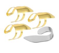 OFFSCH Púas Ajustables Para Dedos De Metal Púas Para Pulgar Índice Accesorios Para Guitarra y Banjo Duraderas Para Dedos