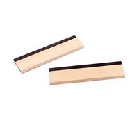 OFFSCH Puente Para Guitarra Dobro De Arce y Ébano Silla Sin Corte Ni Ranuras, Tamaño 7x1,93x0,32 Cm, Accesorio Musical Para Banjo y Guitarras Folclóricas