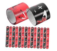 OFFSCH Pulseras Ninja Slap de Pvc, 24 Piezas, Juego Infantil