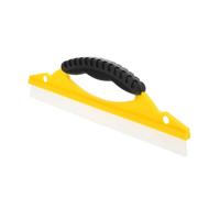 OFFSCH Rasqueta Silicona para Coche y Ducha Limpiacristales Resistente Rayaduras Diseño Ergonómico D para Ventana y Parabrisas Elimina Agua y Suciedad sin Dejar Marcas