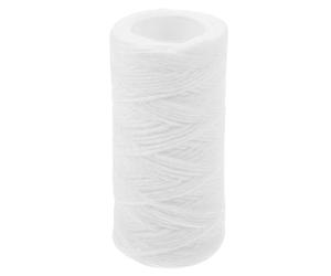 OFFSCH Reemplazo del filtro de herida con cartucho de filtro blanco de fibra textil, adecuado para aplicaciones industriales y filtración de agua