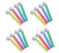 OFFSCH Regla de Madera 18 Cm Diseño de Fútbol Colorido, Accesorio de Escritorio para Recompensas Estudiantiles y Material de Matemáticas, Herramienta Escolar Versátil para