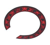 OFFSCH Roseta de Guitarra Acústica de Pvc 3d para Orificio de Sonido, Calcomanía Decorativa para Guitarra Clásica y Folk, Accesorio Adhesivo Resistente y Fácil de Usar para Personalizar
