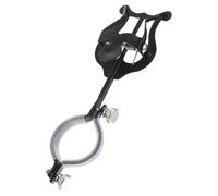 OFFSCH Soporte Ajustable para Partituras de Clarinete Portátil, Clip Metálico Resistente y Compacto, Abrazadera Ligera para Instrumentos Musicales de Viento como Saxofón y Flauta,