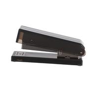 OFFSCH Stapler para Escritorio Grande Negro de Acrílico y Hierro Grapadora de Oficina para Gruesos Suministro de Encuadernación Estable y Duradero para Escuela y Trabajo