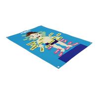 OFFSCH Tablero de Fieltro Educativo del Cuerpo Humano, Póster Grande de 56x82 Cm, Herramienta Interactiva de Aprendizaje Preescolar para Desarrollo Cognitivo y Narración de Cuentos