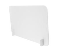 OFFSCH Tablero Divisorio Protección PVC 50 Cm x 30 Cm Borde Redondeado Seguridad