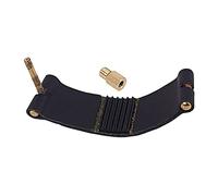 OFFSCH Tarjeta de Saxofón Tenor Negro Tornillos Dorados, Accesorios para Principiantes, Material Pu y Metal, Estabiliza el Tubo para Artistas