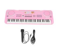OFFSCH Teclado Electrónico Infantil de 61 Teclas en Abs, Juguete Musical Educativo para Niños en Cumpleaños, Desarrolla Habilidades del Hemisferio Derecho y Fomenta Interés Musical