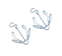 OFFSCH Tendedero Para Zapatos Doble Gancho 10 Unidades Pp Azul Resistente Al Viento Para Balcón Exterior y Baño