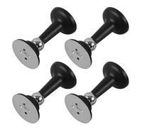 OFFSCH Topes Magnéticos para Puerta de Caravana 4 Unidades, Soporte Antideslizante de Silicona Negra Resistente Intemperie, Cierre Seguro para Puertas Exteriores de RV y