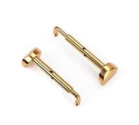 OFFSCH Tornillos De Mentonera Para Viola De Latón, Set De 2 Unidades Pulidas, Accesorios Esenciales Para Violín, Abrazaderas Portátiles Para Instrumentos De Cuerda, Color Brillante
