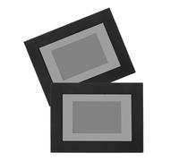 OFFSCH Vitrinas Acrílicas Transparentes para Tarjetas Coleccionables Juego de 2, Marco Protector contra Polvo, Soporte de Pared para Exhibición de Cartas Deportivas y Colección,