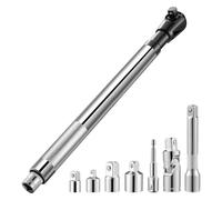 Offset Extension Wrench Anti-Slip Heavy-Duty Spanner Drive Socket Organizer Practical Daily Accessory, for Bike Maintenance, Electronics, Handmade Projects, Plumbing, HVAC, Industrial Installation
