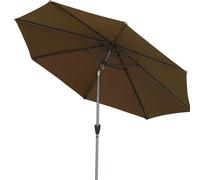 Offset Patio Umbrella - Outdoor Umbrella for Garden Lawn Deck Pool - Portable Beach Umbrella with UPF50+ Protection Push Button Tilt & Crank for Easy Use