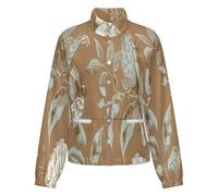 OFFSUM Chaqueta Polar Para Mujer - Hoja De Pajarito Cárdigan Informal Para Exteriores Con Bolsillo, Abrigo Largo, Ropa De Calle De Otoño E Invierno, Ropa De Abrigo De Moda 4Xl