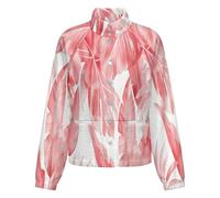 OFFSUM Chaqueta Polar Para Mujer - Hojas Rojas Otoño Invierno Casual Con Bolsillos Tops Sueltos Ropa De Abrigo Cárdigan De Mujer Ropa Suave L