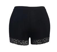 OFFSUM Mujer Bragas con Relleno - Suave Sin Costuras Cintura Alta Tamaño Grande Culo Falso Ropa Interior Extraíble Push Up Bragas Acolchadas Faja De Glúteos Levantador De Glúteos,Negro,S