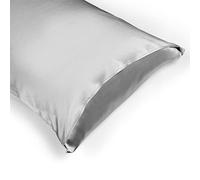 OFFTOPIC Funda de Almohada de Seda Natural 100% Pura de 22 Momme 50x75 | Stop de Arrugas, Cabello Encrespado y Puntas Dobles