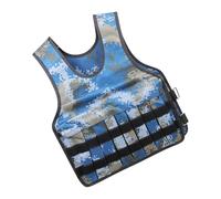 Ofggd Chaleco de fitness de alto rendimiento para entrenamiento de competición, disipación de la humedad, estructura de resistencia variable duradera aceptada por atletas profesionales, chaleco de