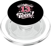 Oficial 13 Cumpleaños Es Oficial Soy Un Adolescente PopSockets PopGrip para MagSafe