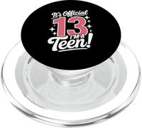 Oficial 13 Cumpleaños Es Oficial Soy Un Adolescente PopSockets PopGrip para MagSafe