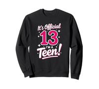 Oficial 13 Cumpleaños Es Oficial Soy Un Adolescente Sudadera