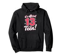 Oficial 13 Cumpleaños Es Oficial Soy Un Adolescente Sudadera con Capucha