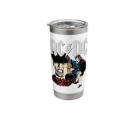 Oficial AC/DC Angus Problem Child Graphic Rock and Roll Vaso térmico de acero inoxidable de doble pared