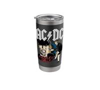 Oficial AC/DC Angus Problem Child Graphic Rock and Roll Vaso térmico de acero inoxidable de doble pared