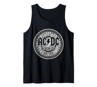 Oficial AC/DC Back Ice Off White ACDC Rock Camiseta sin Mangas