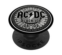 Oficial AC/DC Back Ice Off White ACDC Rock PopSockets PopGrip Adhesivo