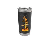 Oficial AC/DC Bonfire Legendary design Vaso térmico de acero inoxidable de doble pared