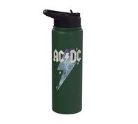 Oficial AC/DC Double Lightning Bolt Stainless Steel Insulated Water Bottle