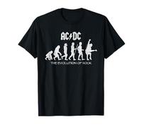 Oficial AC/DC Evolution of Rock Artwork ACDC Rock Camiseta
