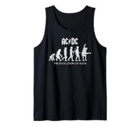Oficial AC/DC Evolution of Rock Artwork ACDC Rock Camiseta sin Mangas
