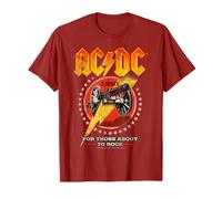 Oficial AC/DC For Those About To Rock 1981 Tour Camiseta