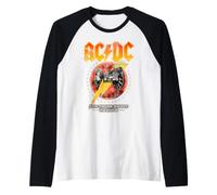 Oficial AC/DC For Those About To Rock 1981 Tour Camiseta Manga Raglan