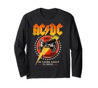 Oficial AC/DC For Those About To Rock 1981 Tour Manga Larga