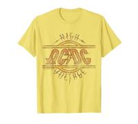 Oficial AC/DC High Voltage Amarilla Camiseta