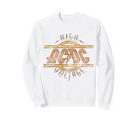 Oficial AC/DC High Voltage Blanca Sudadera