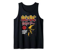Oficial AC/DC Japan Tour 1981 ACDC Rock Camiseta sin Mangas