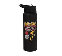 Oficial AC/DC Japan Tour 1981 ACDC Rock Stainless Steel Insulated Water Bottle