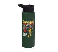 Oficial AC/DC Japan Tour 1981 ACDC Rock Stainless Steel Insulated Water Bottle
