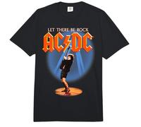 Oficial AC/DC Let There be Rock World Tour Two Sided Comfort Colors Adult Heavyweight T-Shirt