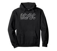 Oficial AC/DC Logo dentado Rock Música Banda Heavy Metal Sudadera con Capucha
