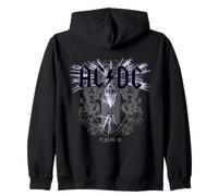 Oficial AC/DC Plug Me In Artwork ACDC Rock Sudadera con Capucha