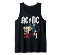 Oficial AC/DC Problem Child Distressed Artwork ACDC Rock Camiseta sin Mangas